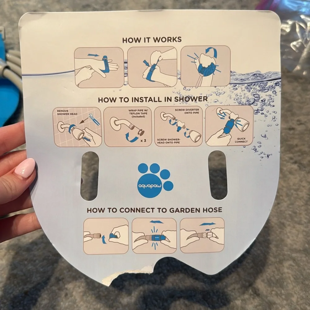 Aquapaw Pet Bathing Tool NWOT